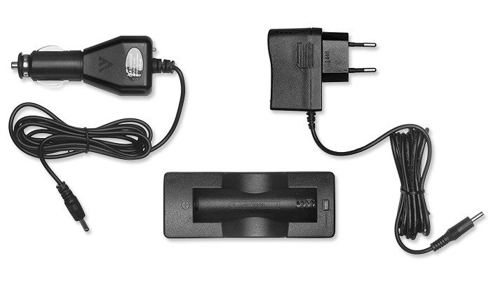 MacTronic punjač za Li-Ion 18650 baterije 230 V / 12 V