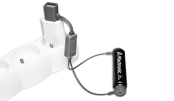 MacTronic magnetski punjač / powerbank za Li-Ion baterije 3.6 i 3.7 V