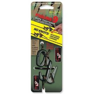Nite Ize Figure 9 Large Camo Rope, karabiner