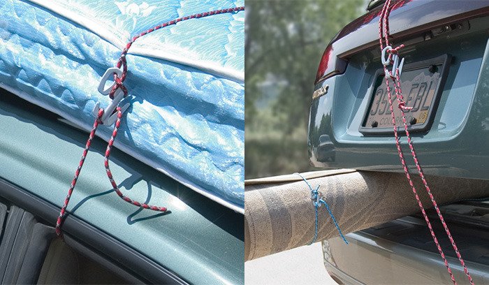 Nite Ize Figure 9 Large Camo Rope, karabiner