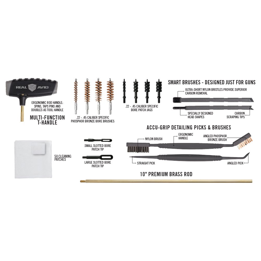 Real Avid Master Cleaning Station™ prostirka za čišćenje / održavanje kratkog vatrenog oružja - Slika 8