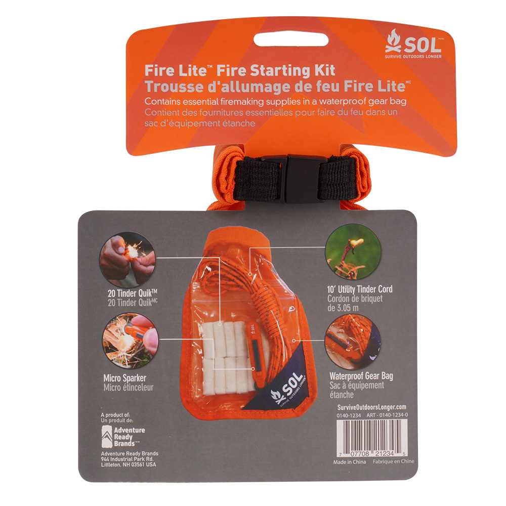 SOL Fire Starting Kit Fire Lite™ set za potpalu survival bushcraft