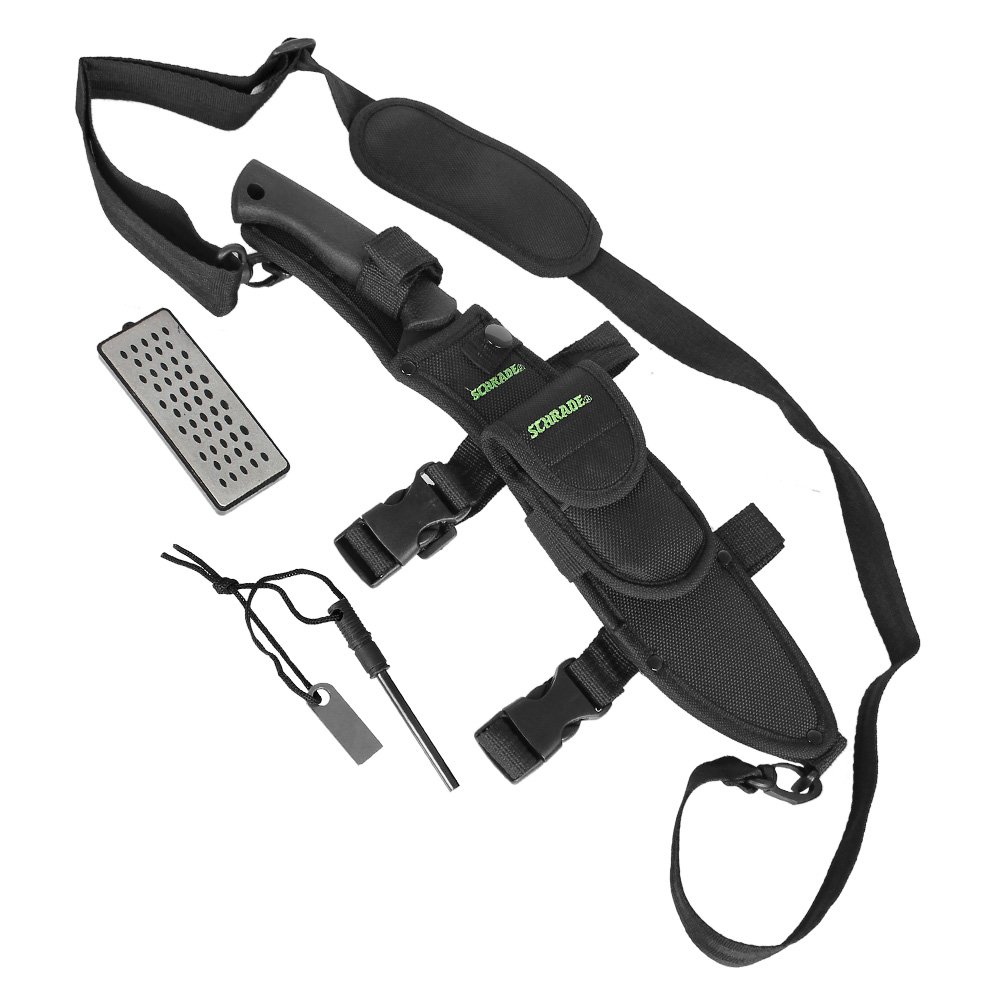 Schrade Large Kukri Machete Safe-T-Grip® SCHKM1 survival bushcraft mačeta edc kukri