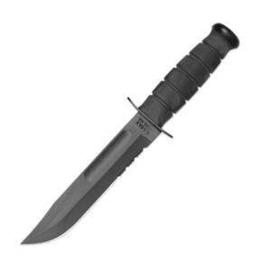 Ka-Bar 1214 Serrated GFN Sheath survival army bushcraft knife nož