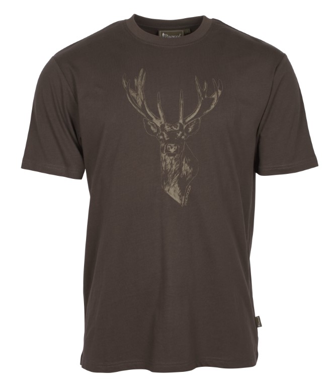 Pinewood® Red Deer T-Shirt 5038 lovačka pamučna kratka majica lovačka oprema