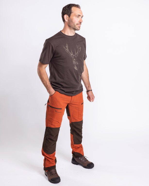 Pinewood® Red Deer T-Shirt 5038 lovačka pamučna kratka majica lovačka oprema