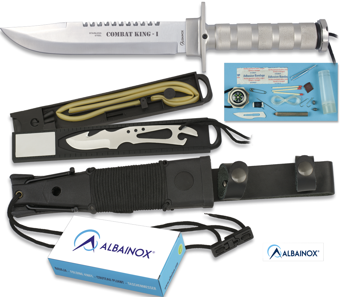 Martinez Albainox 31771 Combat King survival nož nož za preživljavanje