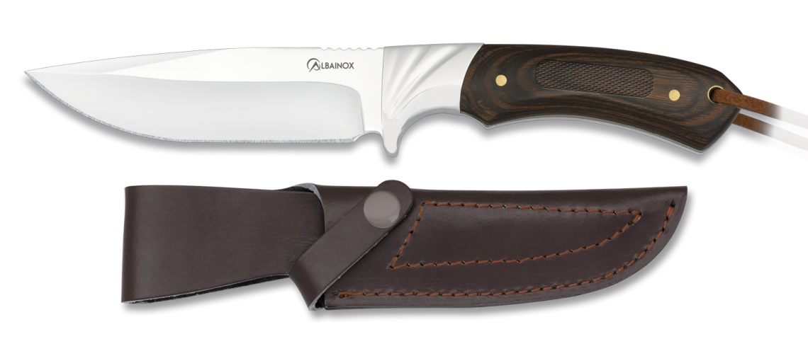 Martinez Albainox 32454 lovački nož kožna futrola