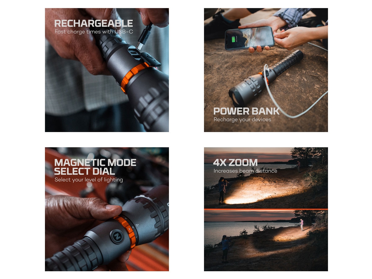 Nebo Davinci 8000 FLT-1016-G (8000 lumena) punjiva led svjetiljka