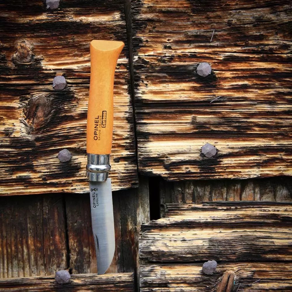 Opinel N°10 Carbon steel preklopni nož