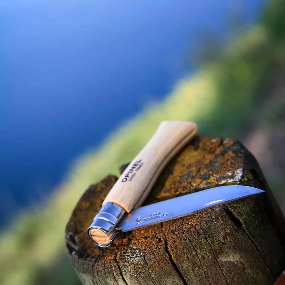 Opinel N°10 Stainless Steel preklopni nož