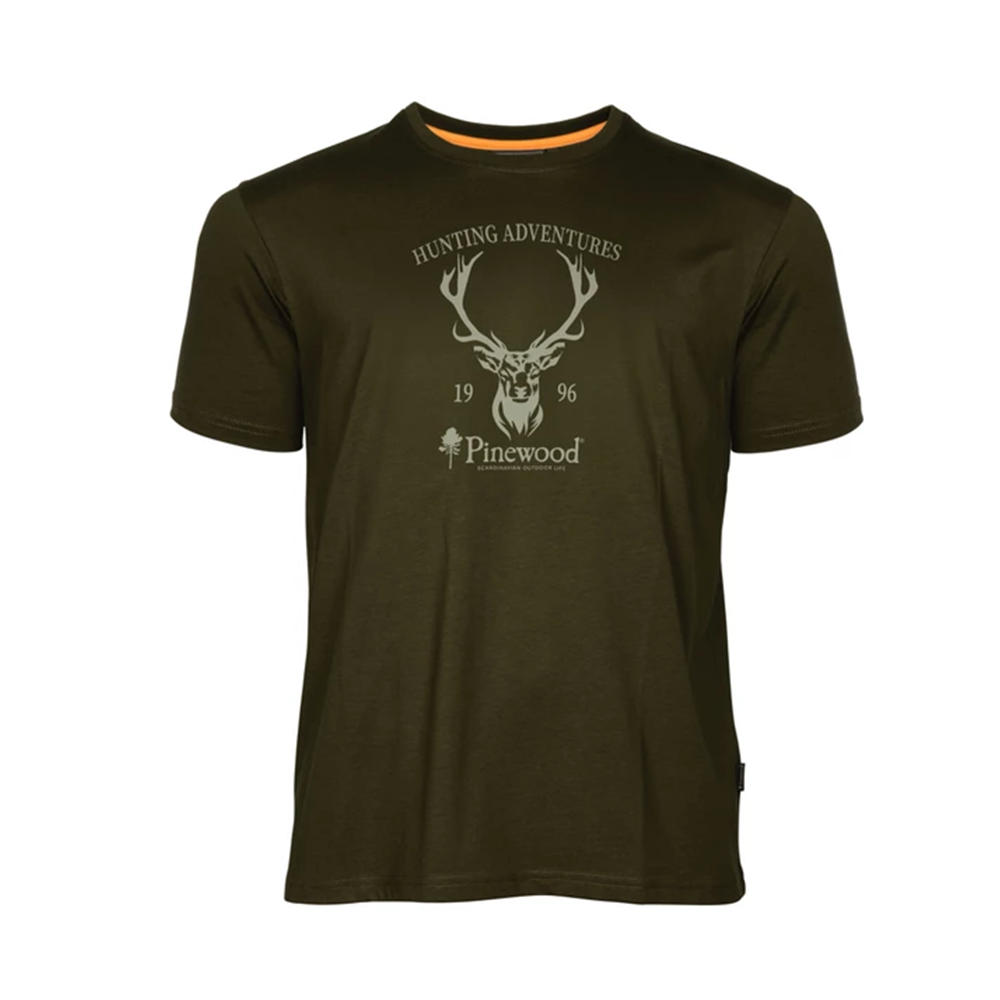 Pinewood® Red Deer T-Shirt 5452