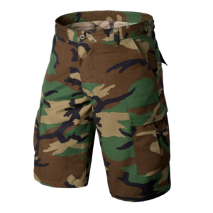 Helikon-Tex® BDU Shorts, PolyCotton Ripstop - US Woodland