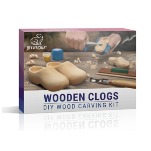 Beaver Craft set za rezbarenje drva - klompe