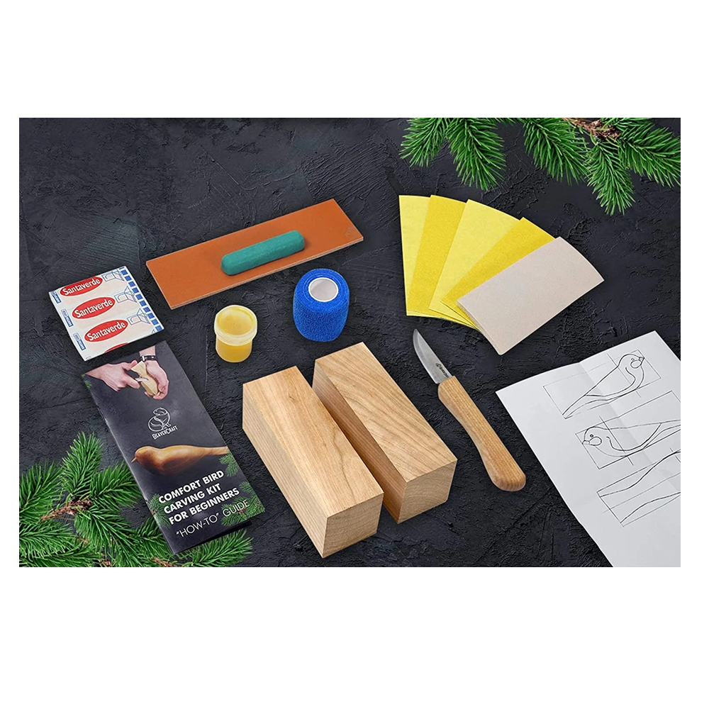 Beaver craft set za rezbarenje drva - ptica