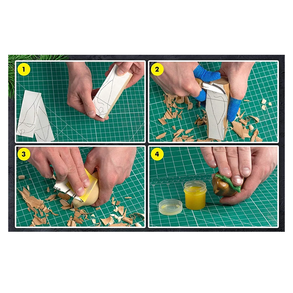 Beaver craft set za rezbarenje drva - ptica