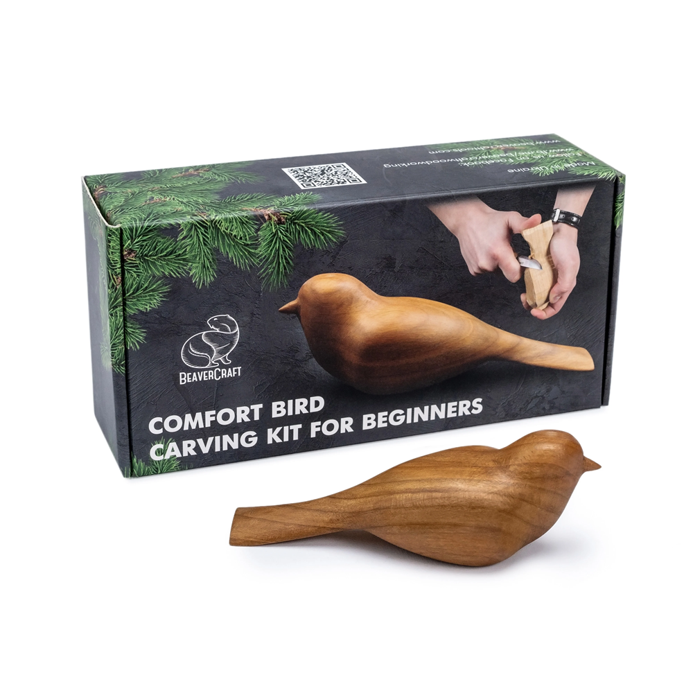 Beaver Craft set za rezbarenje drva - ptica