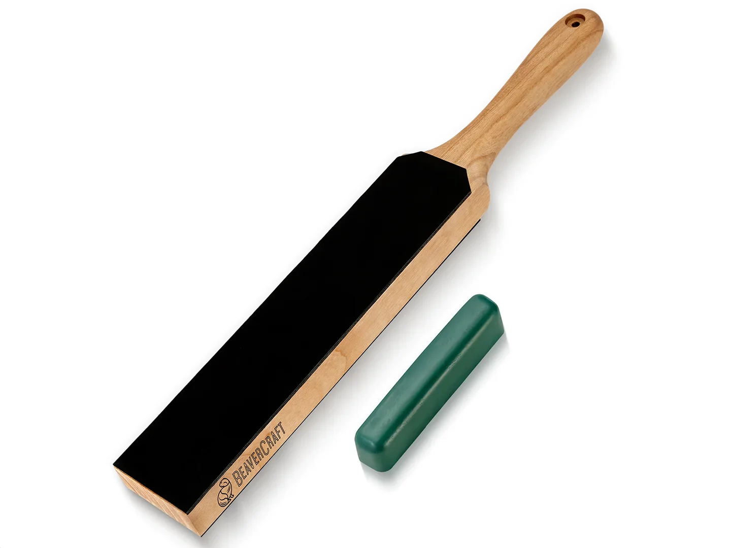 BeaverCraft LS6P1 – dvostrani kožni strop i pasta
