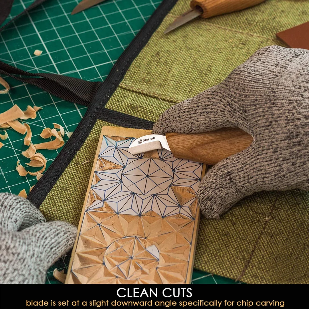 BeaverCraft S15 set alata za rezbarenje za početnike