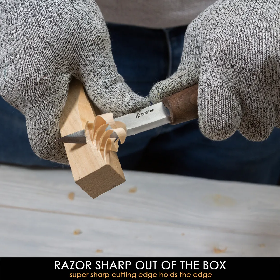 BeaverCraft S19X premium set alata za rezbarenje