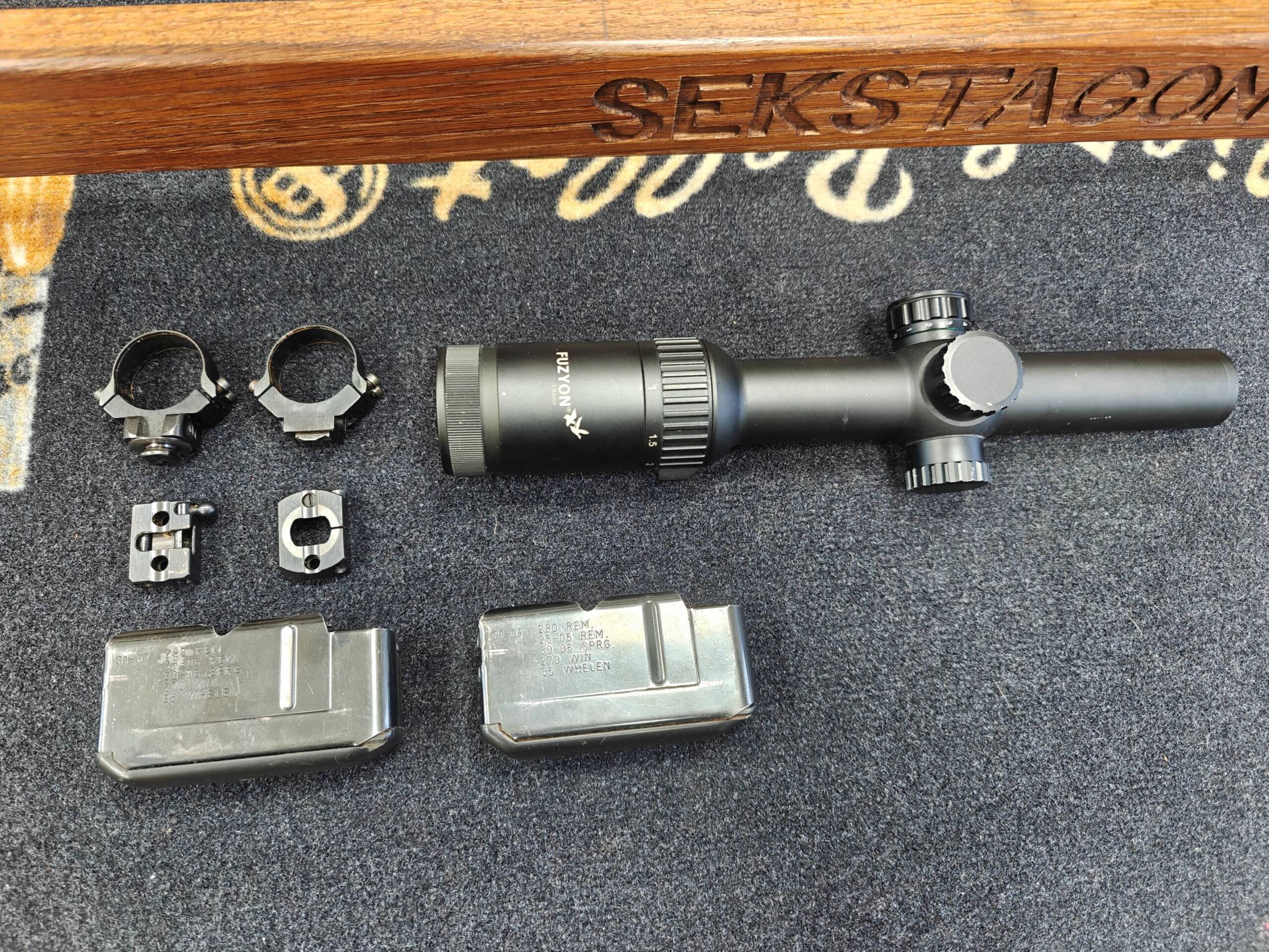 Remington Model 750 Woodsmaster s Fuzyon WA 1-6x24 optikom - Slika 7